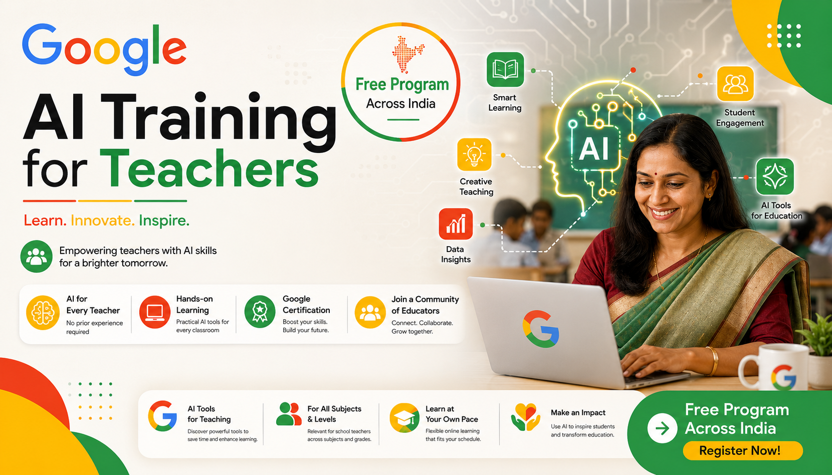 Google Launches Free AI Training Program for School Teachers Across ...